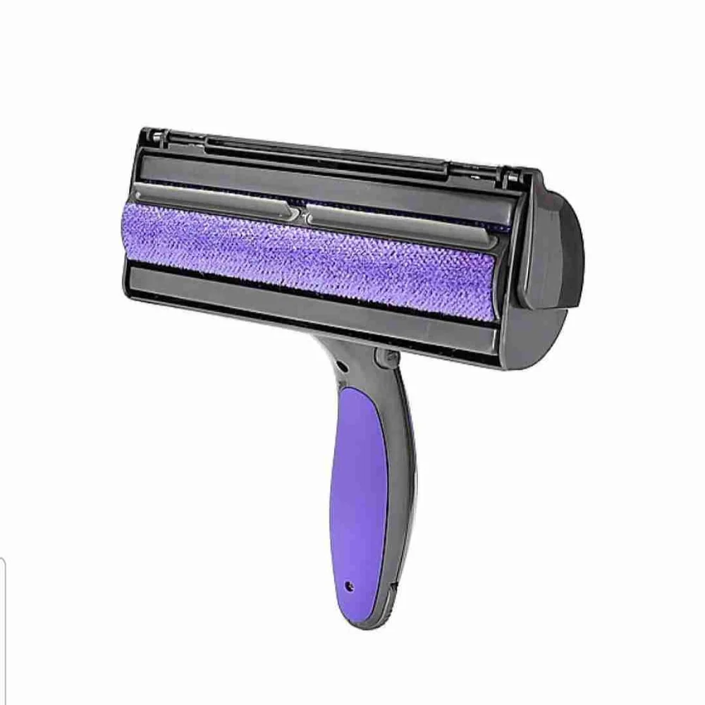 FUR DADDY Sonic Pet Hair Remover - Purple and Gray
